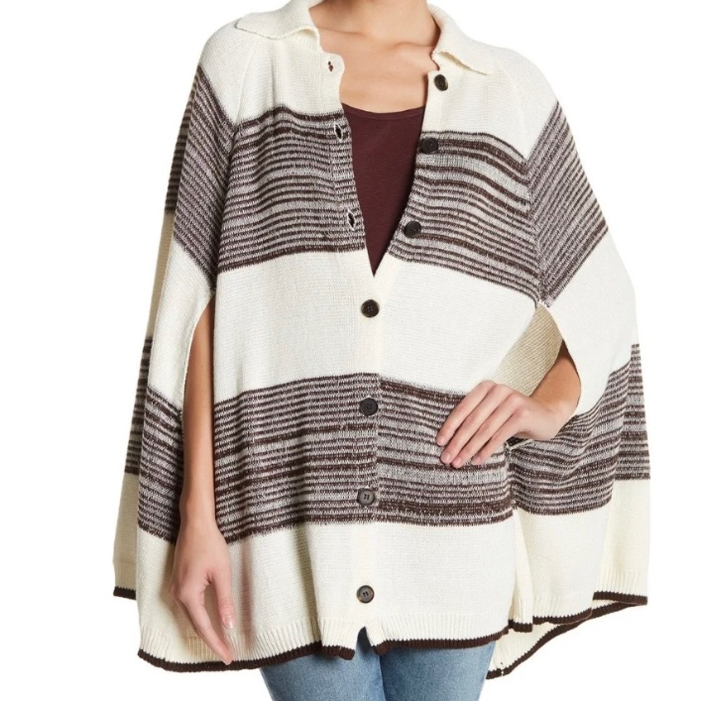 Michael Stars sweater poncho
